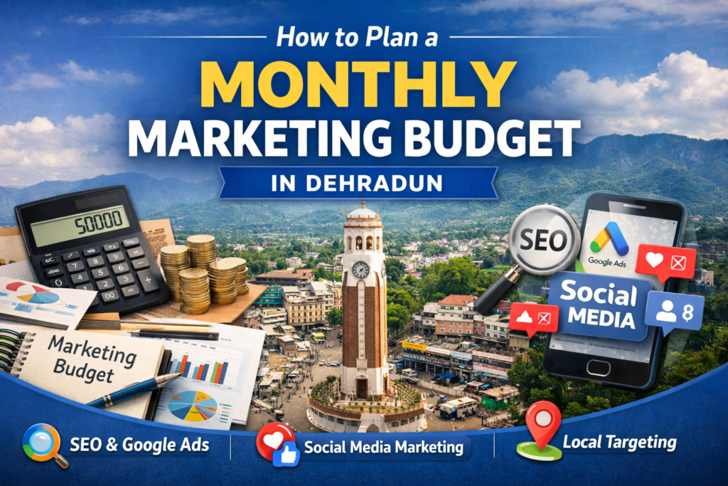 How to Plan a Monthly Marketing Budget in Dehradun